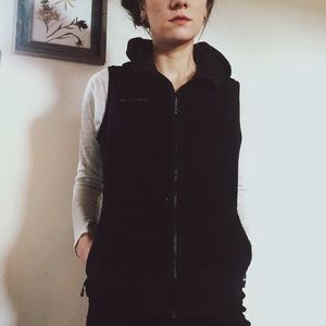 Mammut black small fleece vest